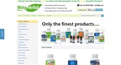 Desktop Screenshot of metaherbal.com